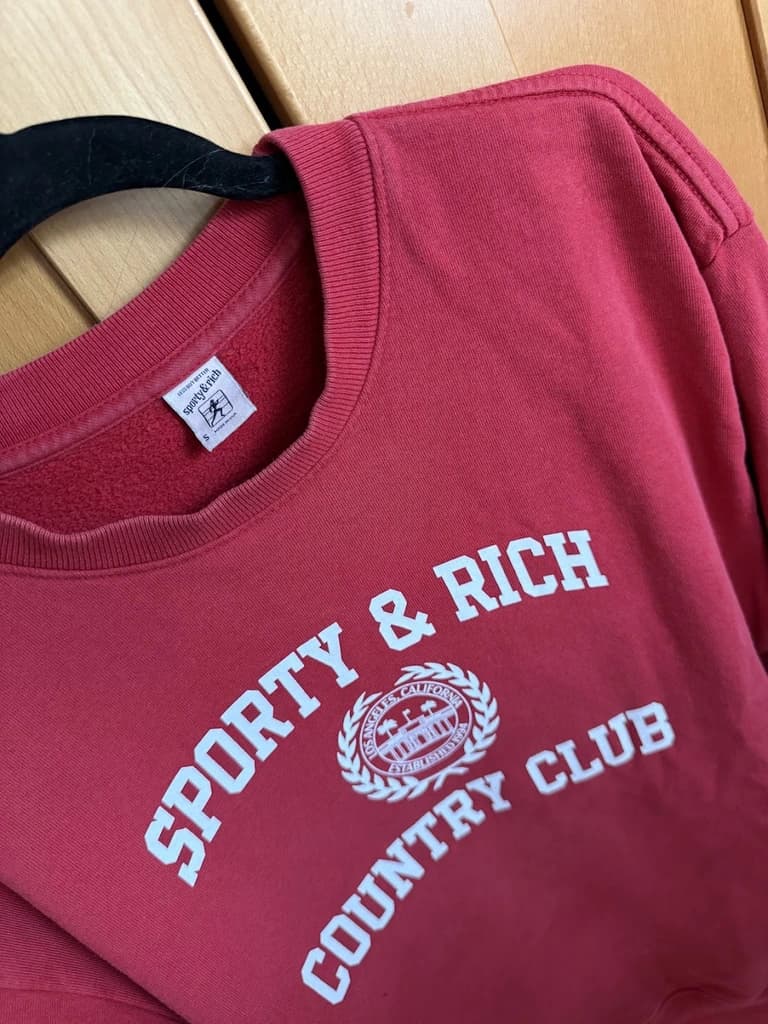 Sporty & Rich joggingpeysa